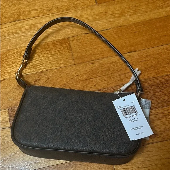 COACH Nolita 19 In Signature Canvas Mini Shoulder Bag - Picture 4 of 11